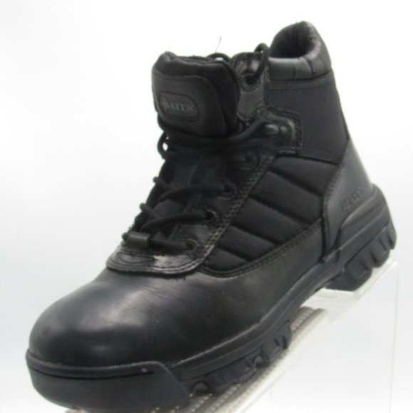 Bates E02262 Size 7 M Black Leather C3B B27 main image 7